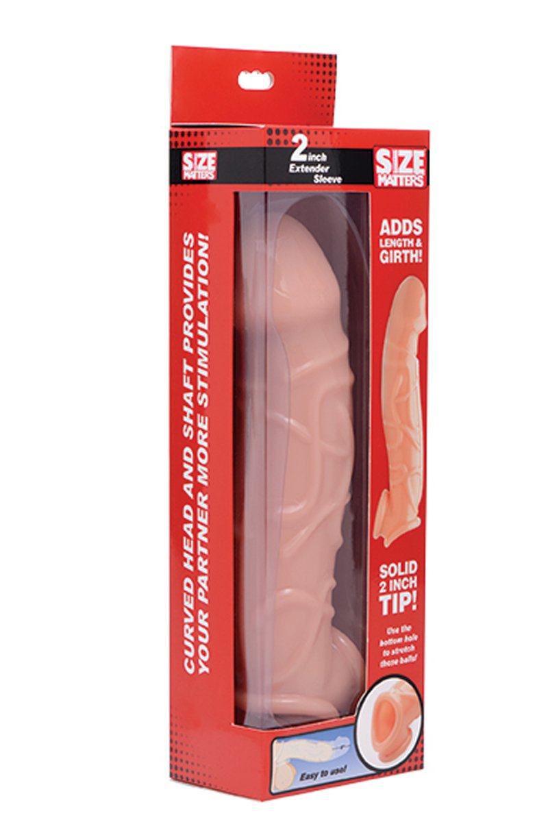 Flesh Extender gekrümmte Penis-Hülle