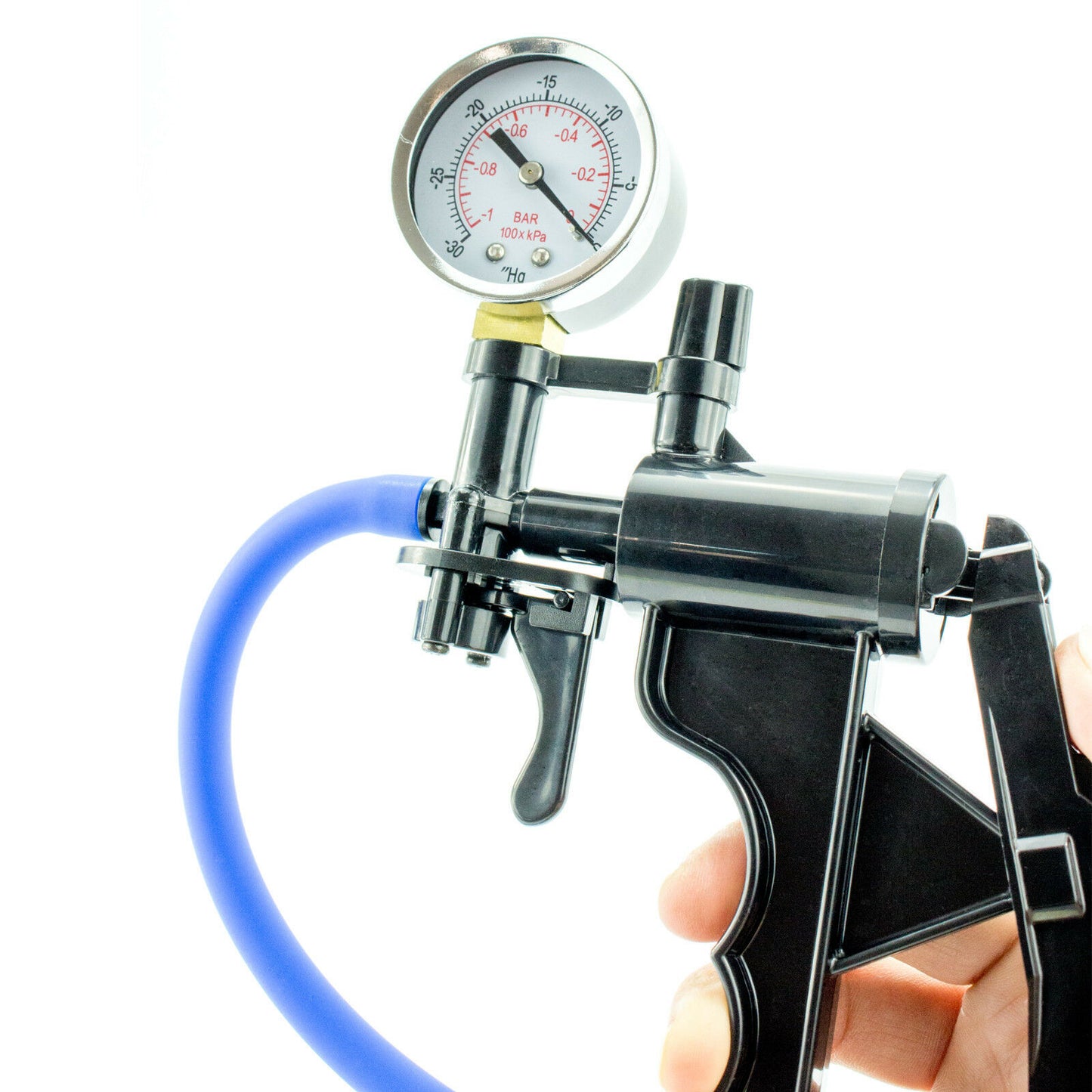 Penispumpen Scherengriff mit Manometer / Zubehör
