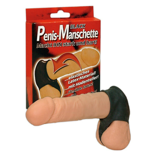 Penis-Manschette mit Hodenteiler